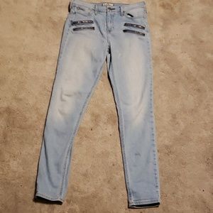 Hollister high waisted skinny jeans